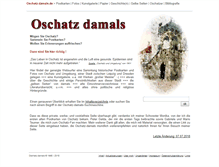 Tablet Screenshot of oschatz-damals.de